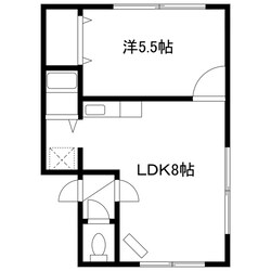 グレイスハイム月寒の物件間取画像